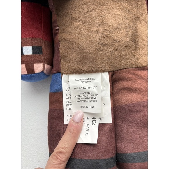 Minecraft legends Ranger Pillow plush Video Game 19 Inch Stuffed MoJang NWT - Picture 5 of 5